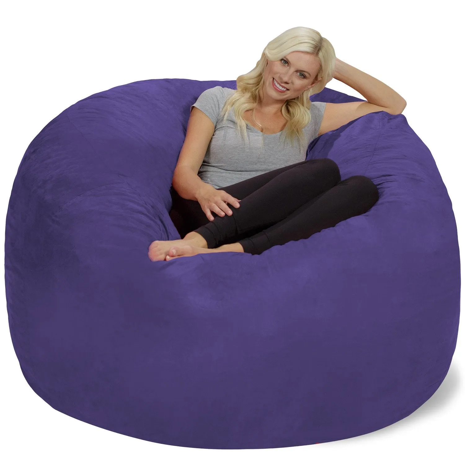 Chill Sack Bean Bag Chair: Giant 6' Memory Foam Furniture Bean Bag