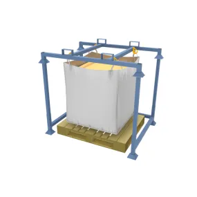 Collapsible Bulk Bag Filling Frame