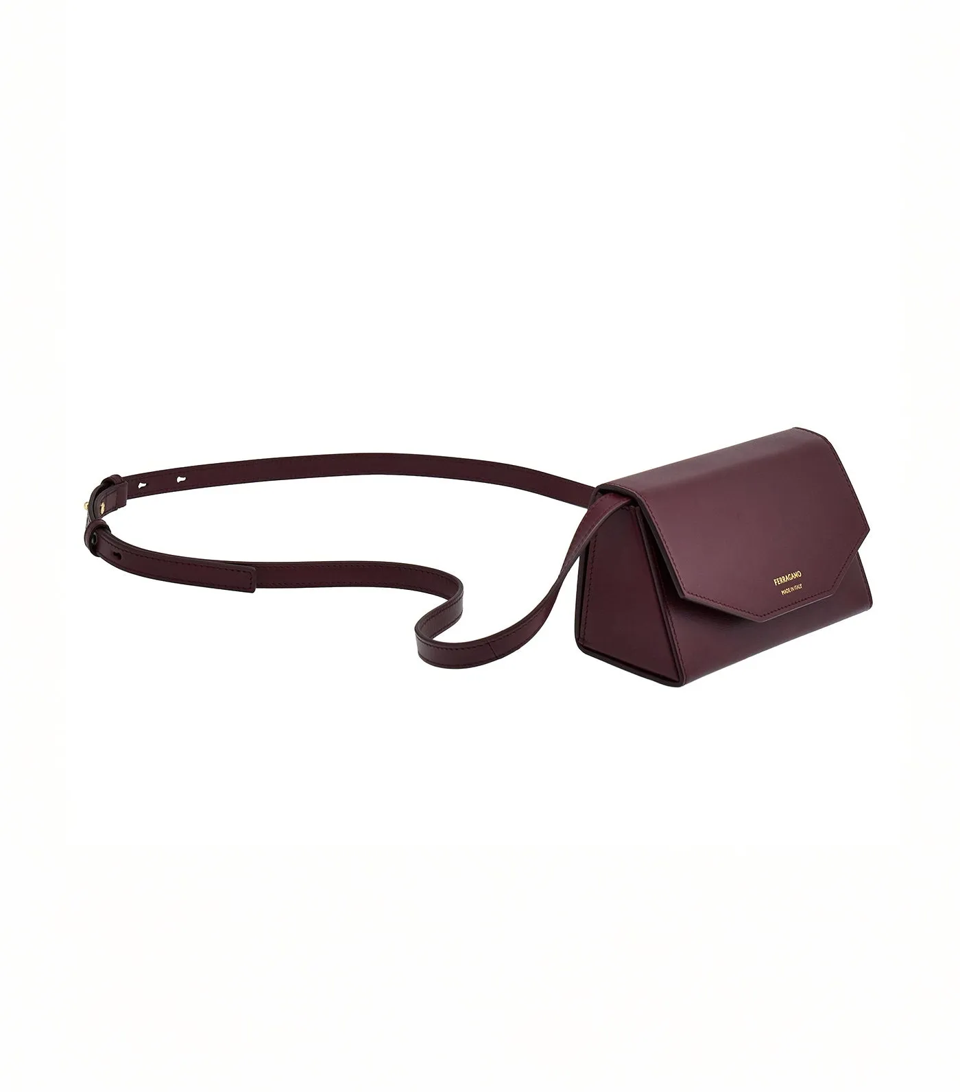 Compact Crossbody Bag Dark Barolo