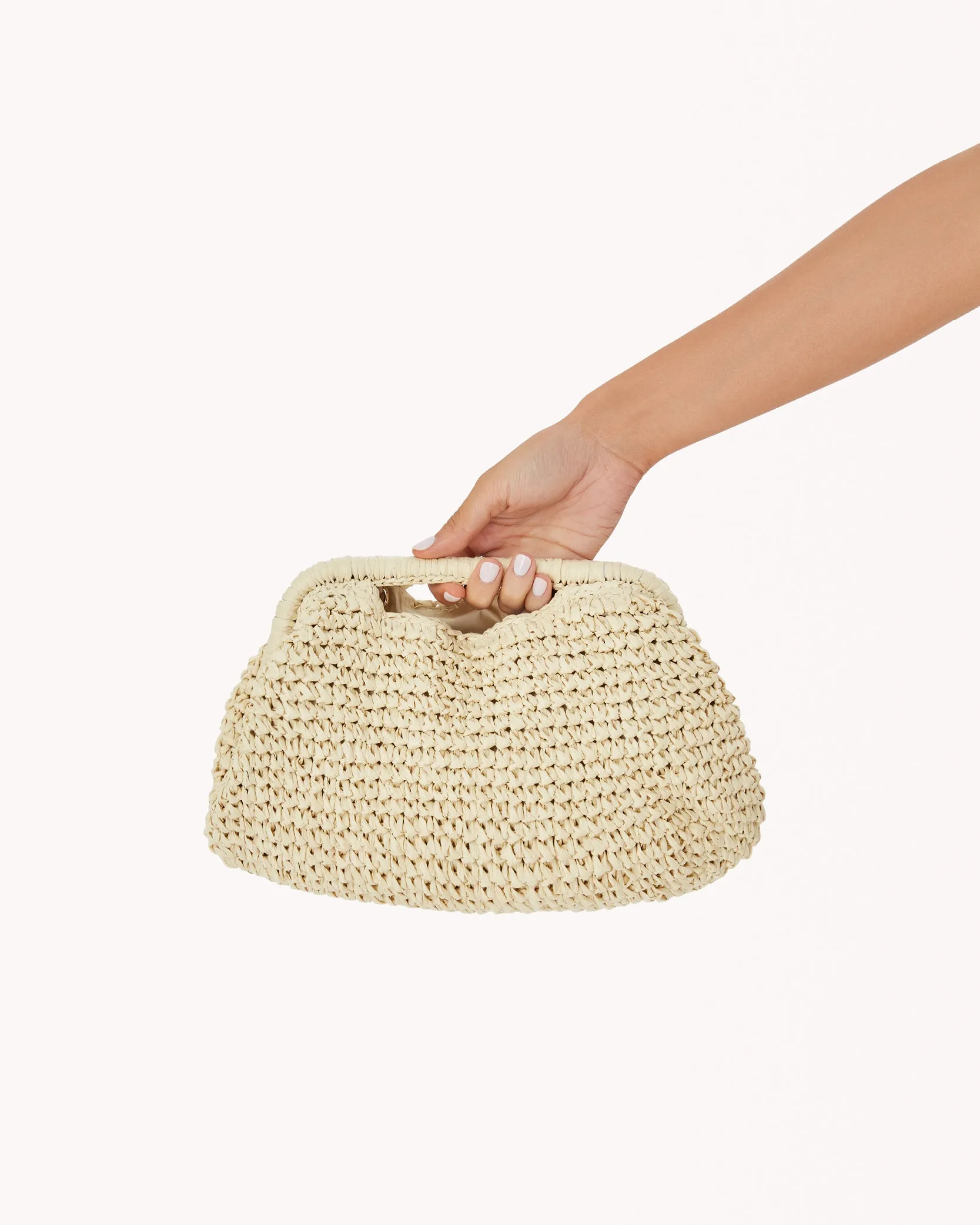 Coral Handle Bag