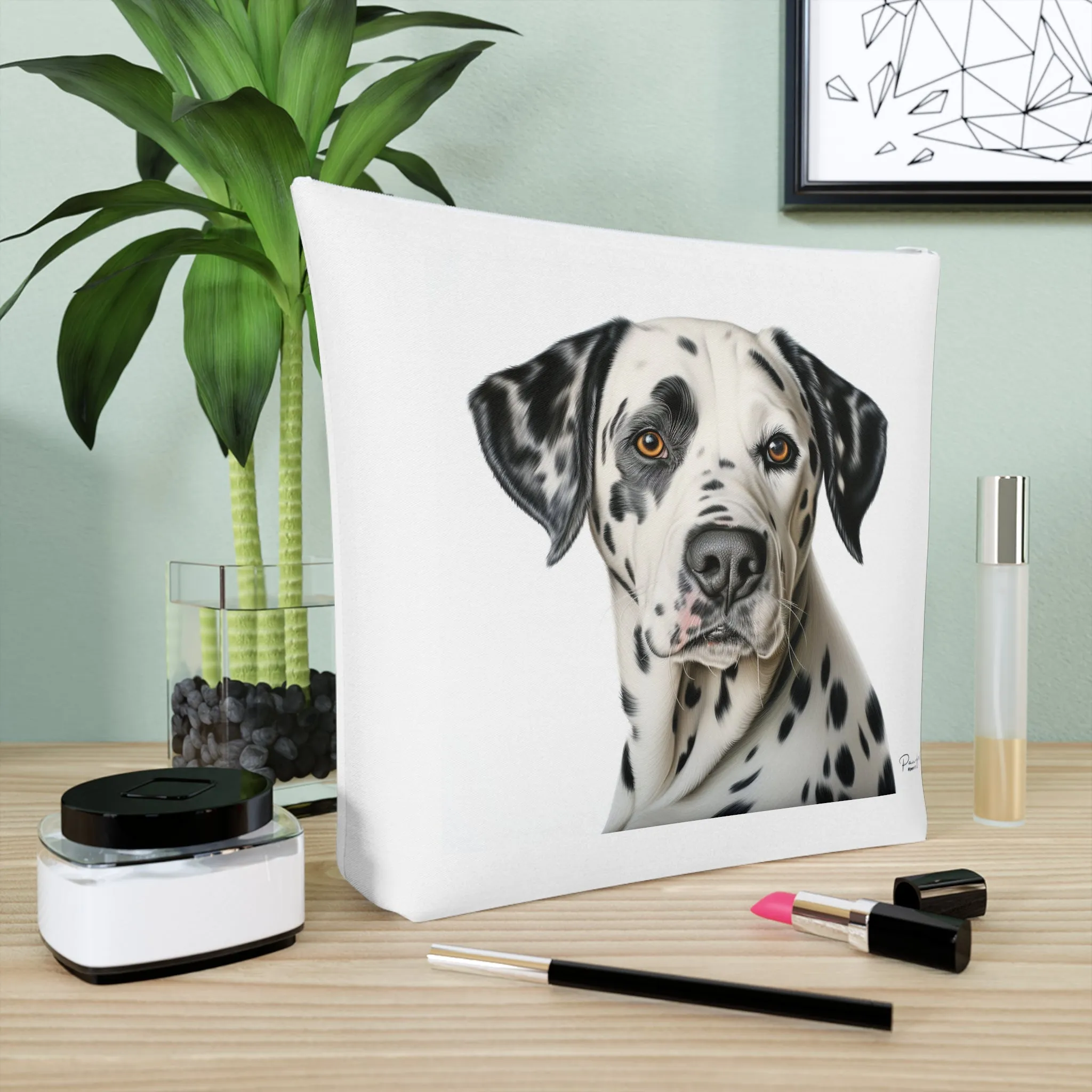 Cotton Cosmetic Bag - Dalmation