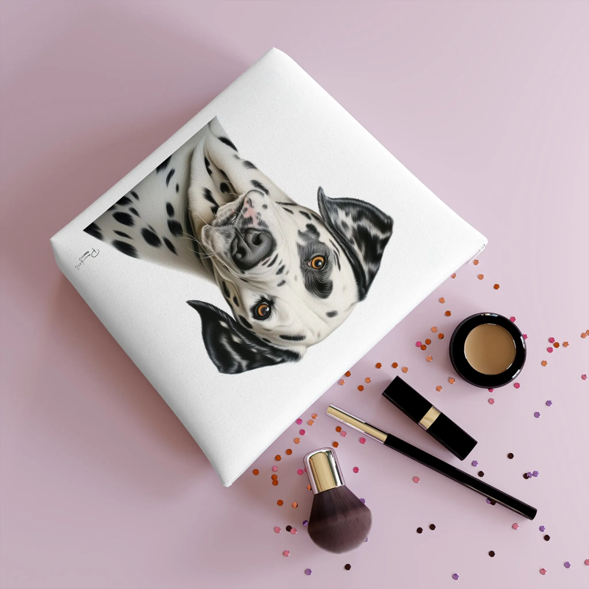 Cotton Cosmetic Bag - Dalmation