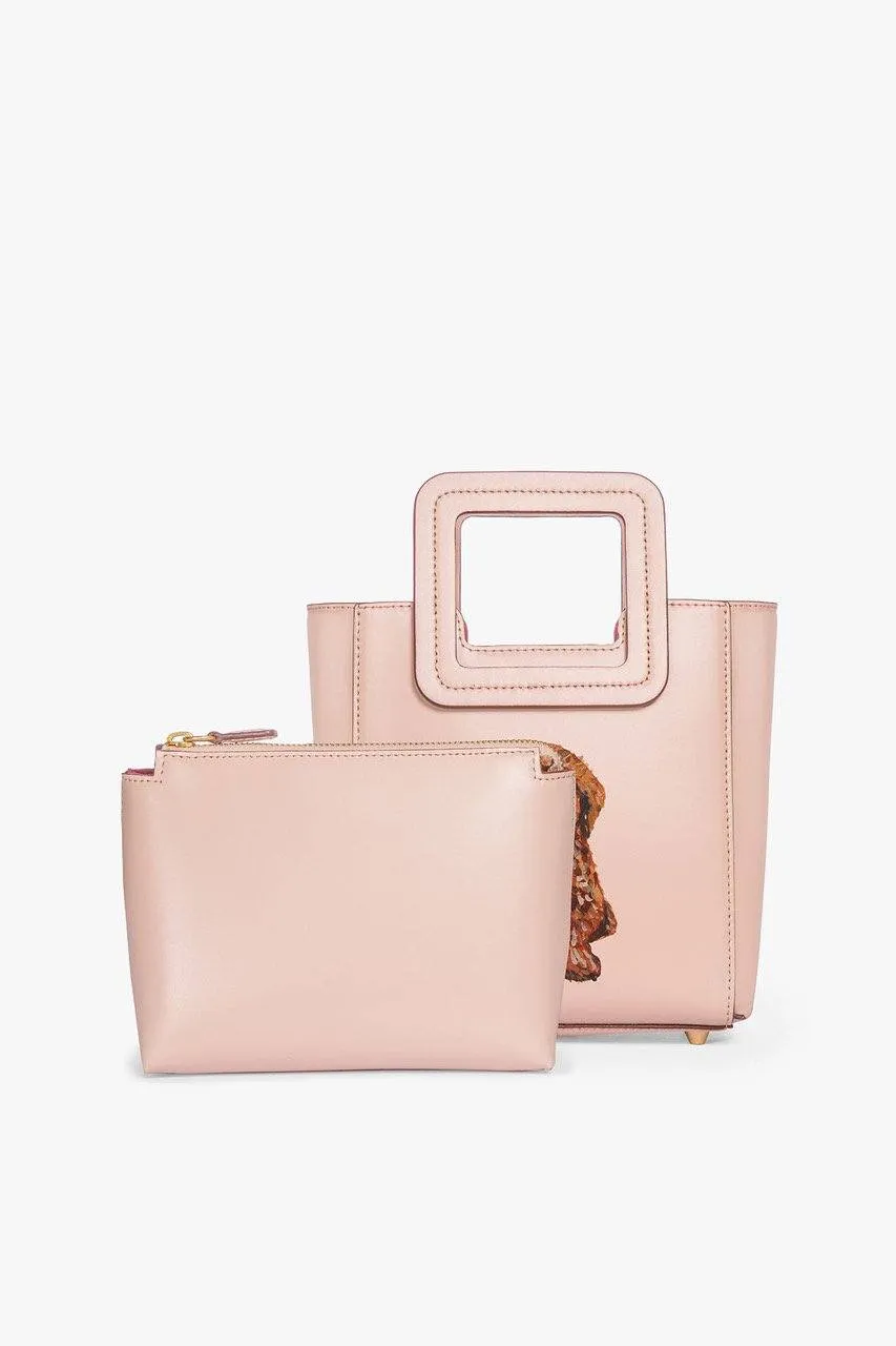 CUSTOM MINI SHIRLEY LEATHER BAG | BLUSH