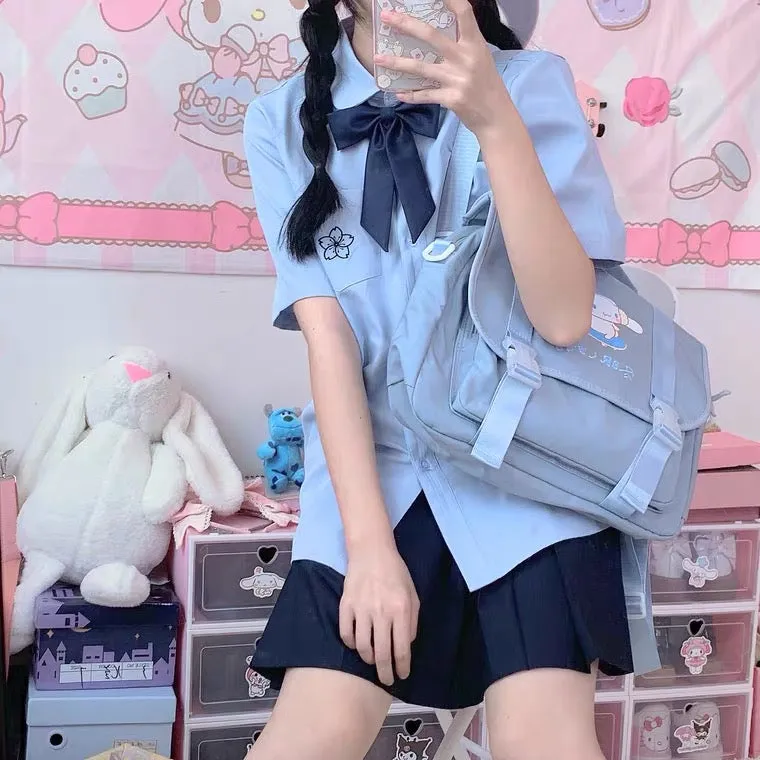 CUTE “KUROMI & MELODY” HIGH CAPACITY JK BAG BY70091