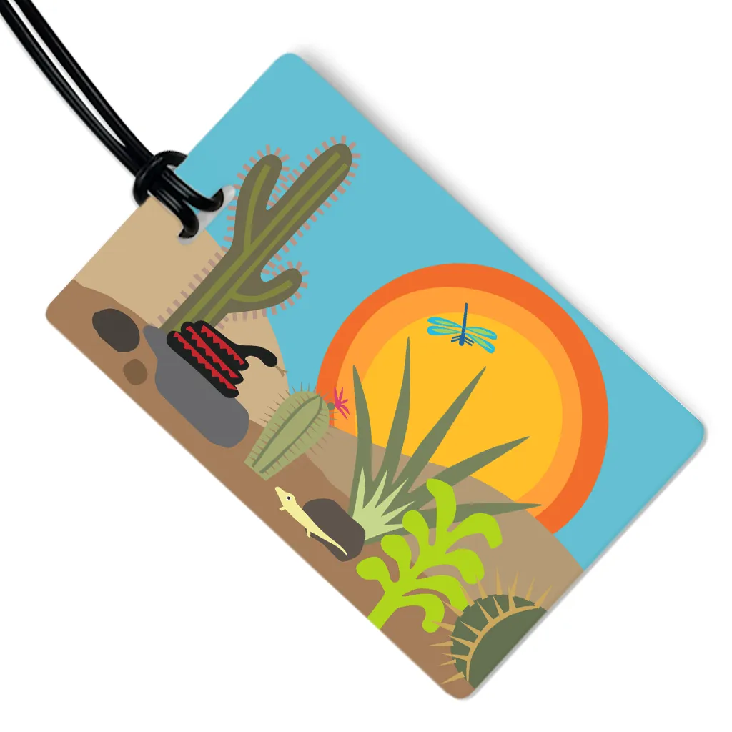 Desert Luggage Tag