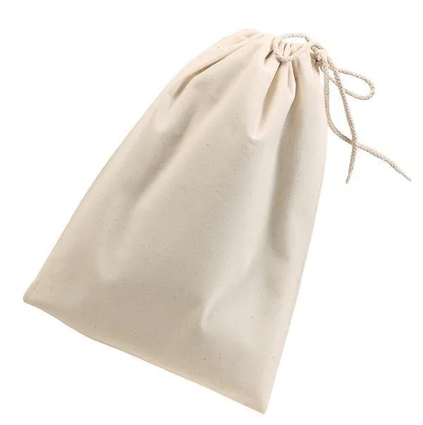 Discounted Cotton Shoe Bags / Value Drawstring bags