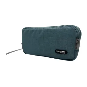 Double Pencil Case Blue