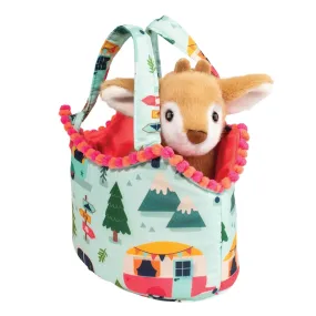 Douglas Sassy Pet Sak Camping with Fawn 6"