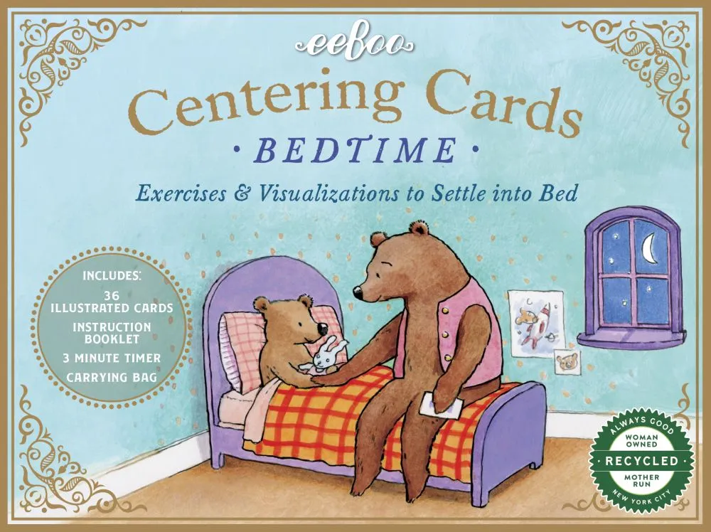 EeBoo Centering Cards – Bedtime