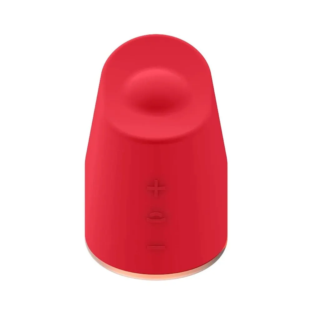 Elegance Dazzling Clit Stimulator - Red