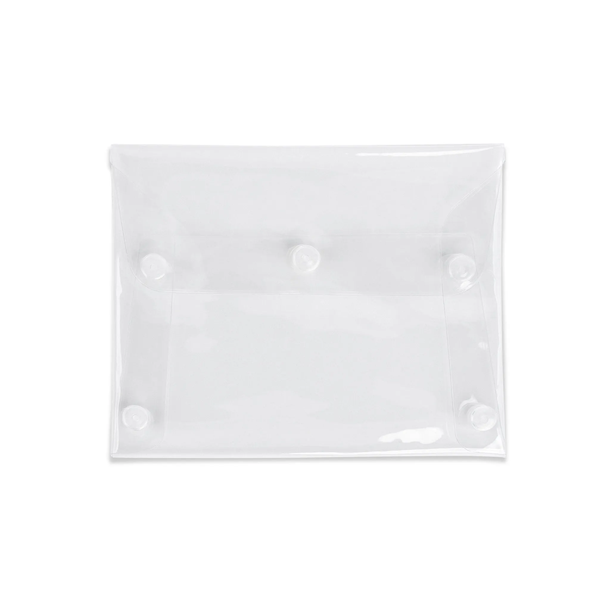 Essentials Pouch | Clear Snaps | Small