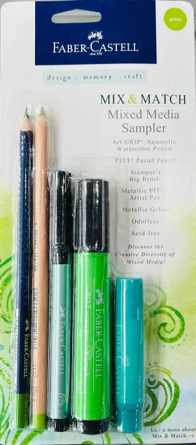 Faber-Castell Mix & Match Mixed Media Sampler