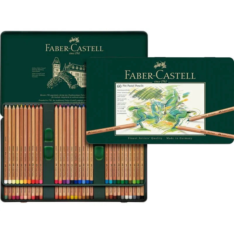 Faber Castell Pitt Pastel Pencil Tin Set