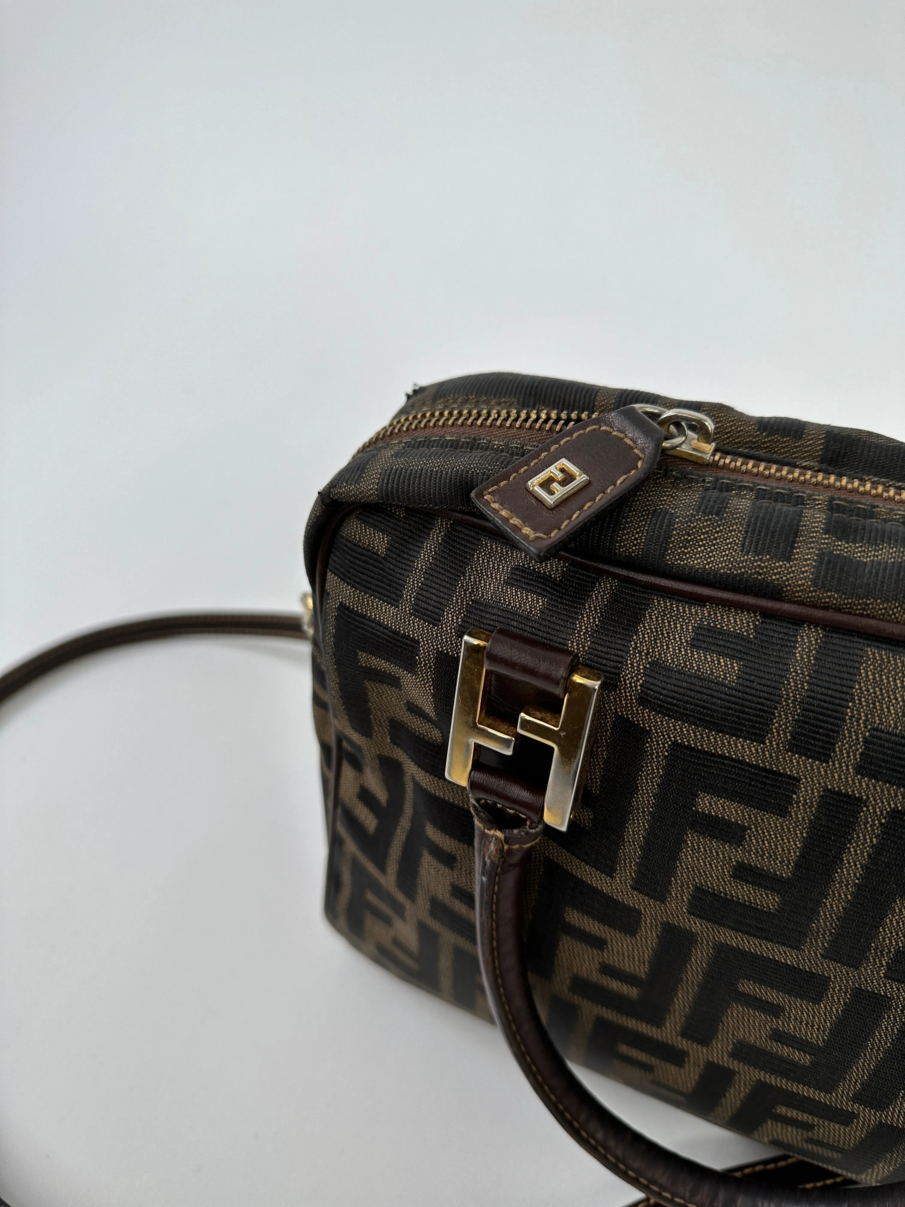 Fendi Zucca Monogram Crossbody Bag