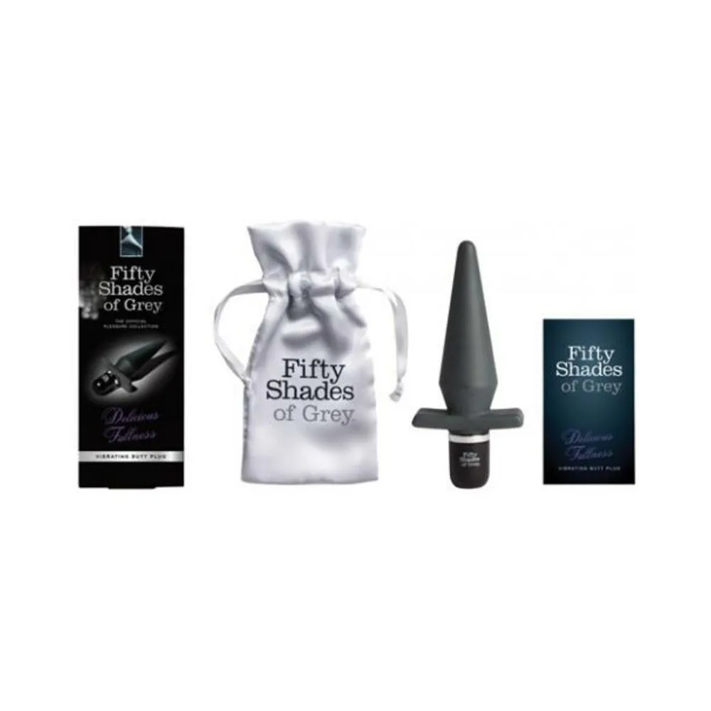 Fifty Shades of Grey Delicious Fullness Vibrating Butt Plug