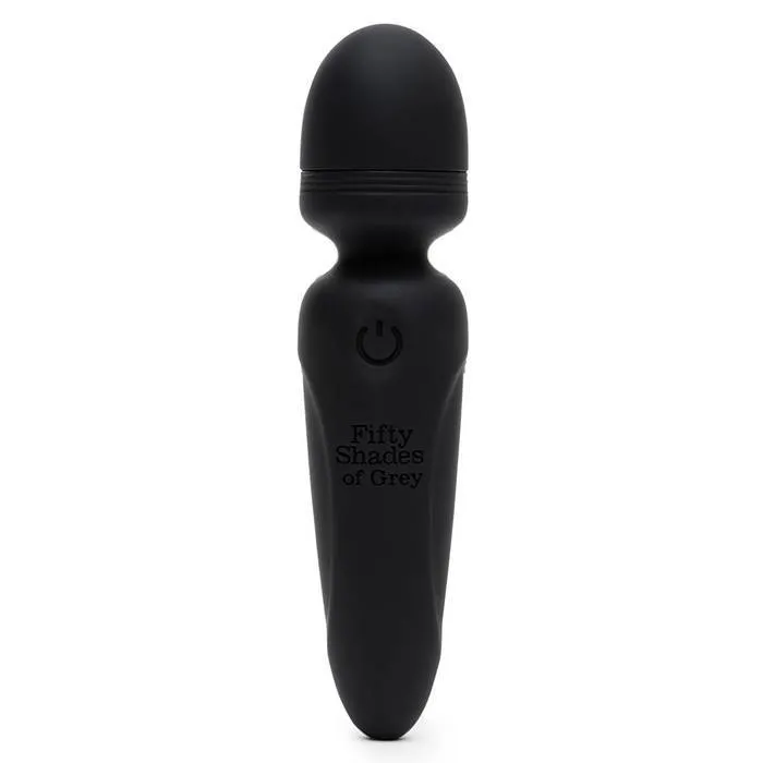 Fifty Shades of Grey - Sensation Rechargeable Mini Wand Vibrator (Black)