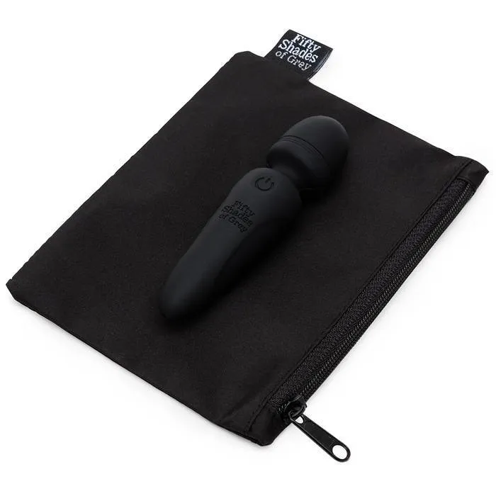 Fifty Shades of Grey - Sensation Rechargeable Mini Wand Vibrator (Black)