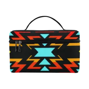 Fire Colors and Sky Cosmetic Bag/Large