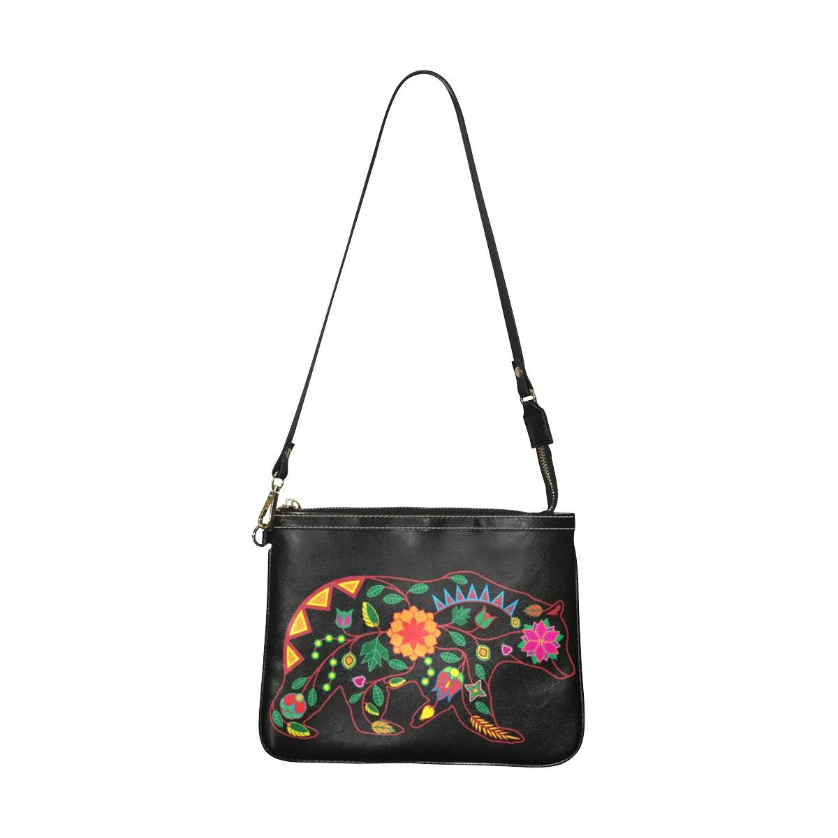 Floarl Bear Small Shoulder Bag