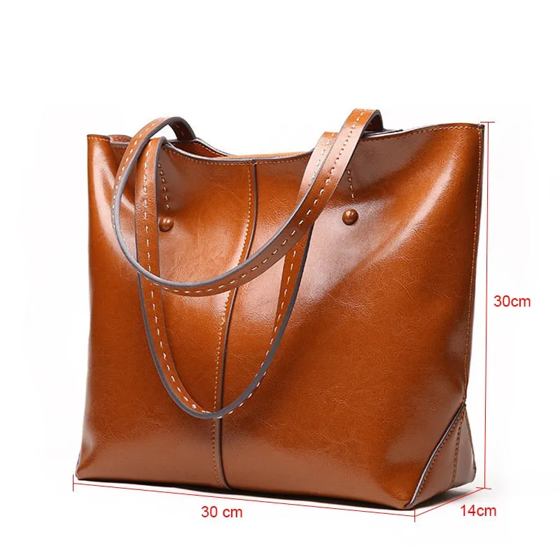 Funki Buys | Bags | Handbags | Women's Genuine Leather Totes