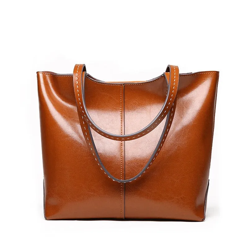 Funki Buys | Bags | Handbags | Women's Genuine Leather Totes