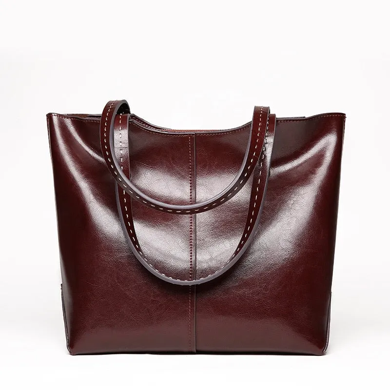 Funki Buys | Bags | Handbags | Women's Genuine Leather Totes