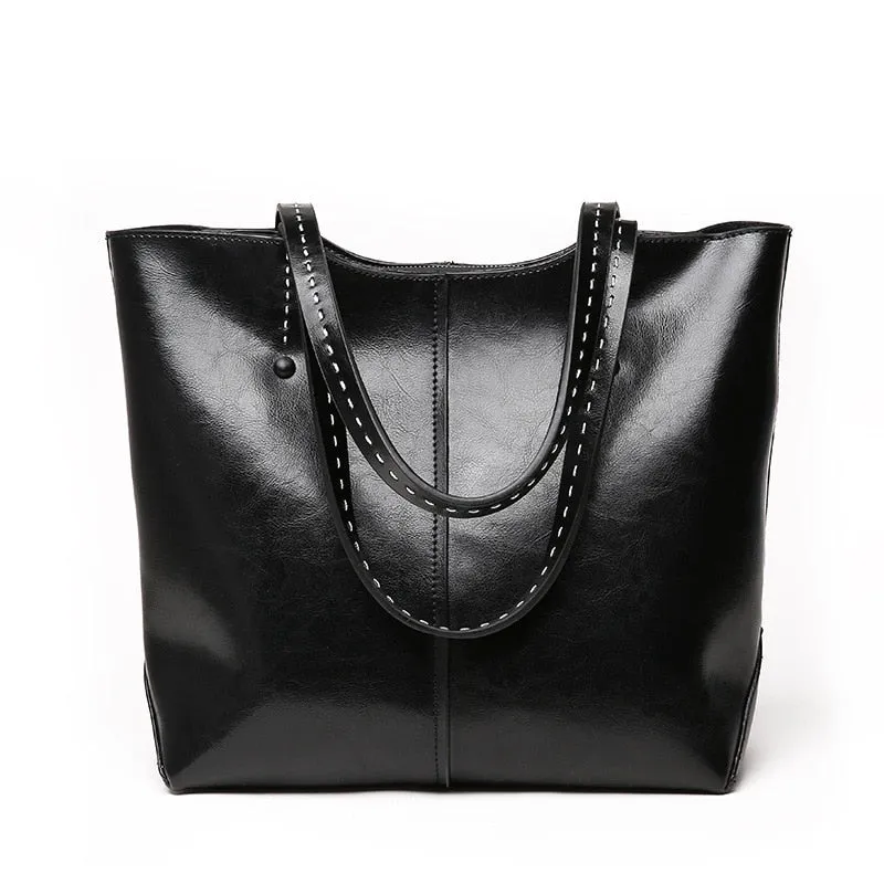 Funki Buys | Bags | Handbags | Women's Genuine Leather Totes