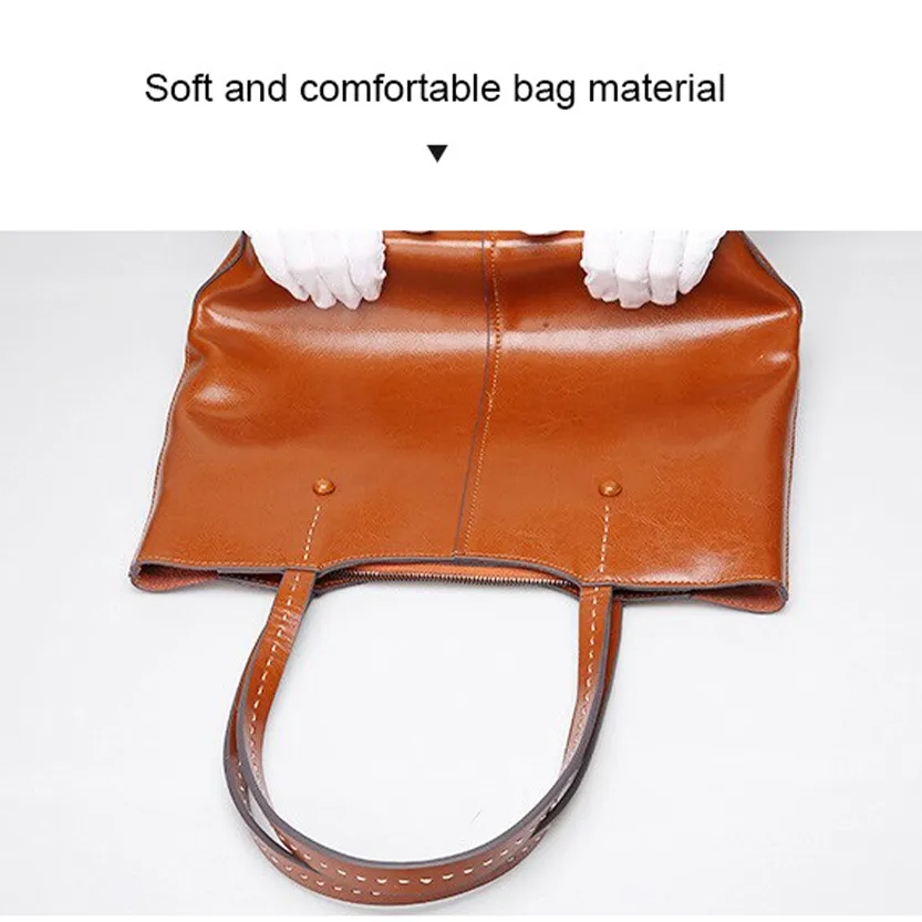 Funki Buys | Bags | Handbags | Women's Genuine Leather Totes