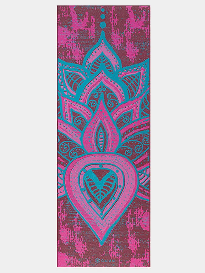 Gaiam Be Free Reversible Yoga Mat 6mm