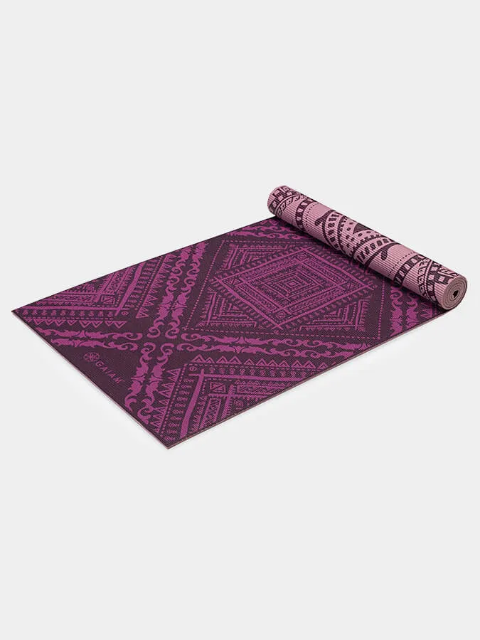 Gaiam Inner Peace Reversible Yoga Mat 6mm