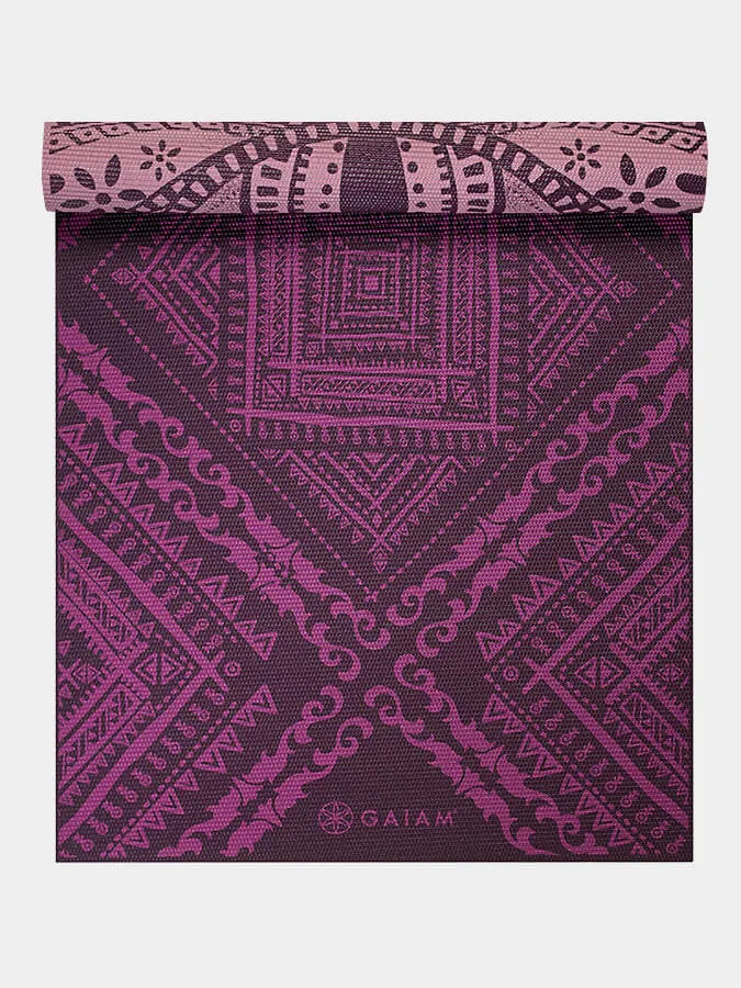 Gaiam Inner Peace Reversible Yoga Mat 6mm