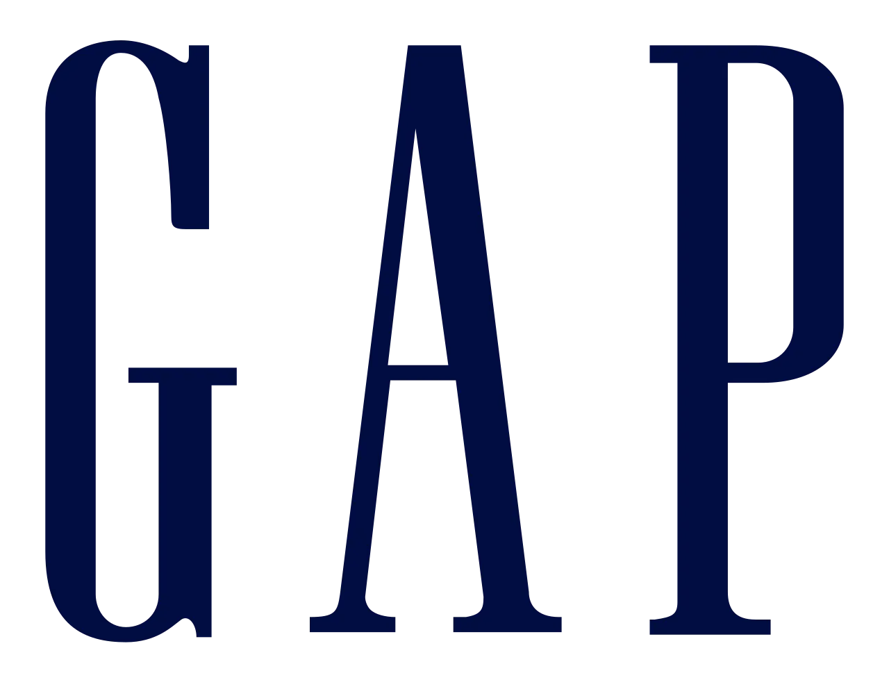 GAP 4 Wheel Hardcase Suitcases Set of 3 - Navy - Expandable