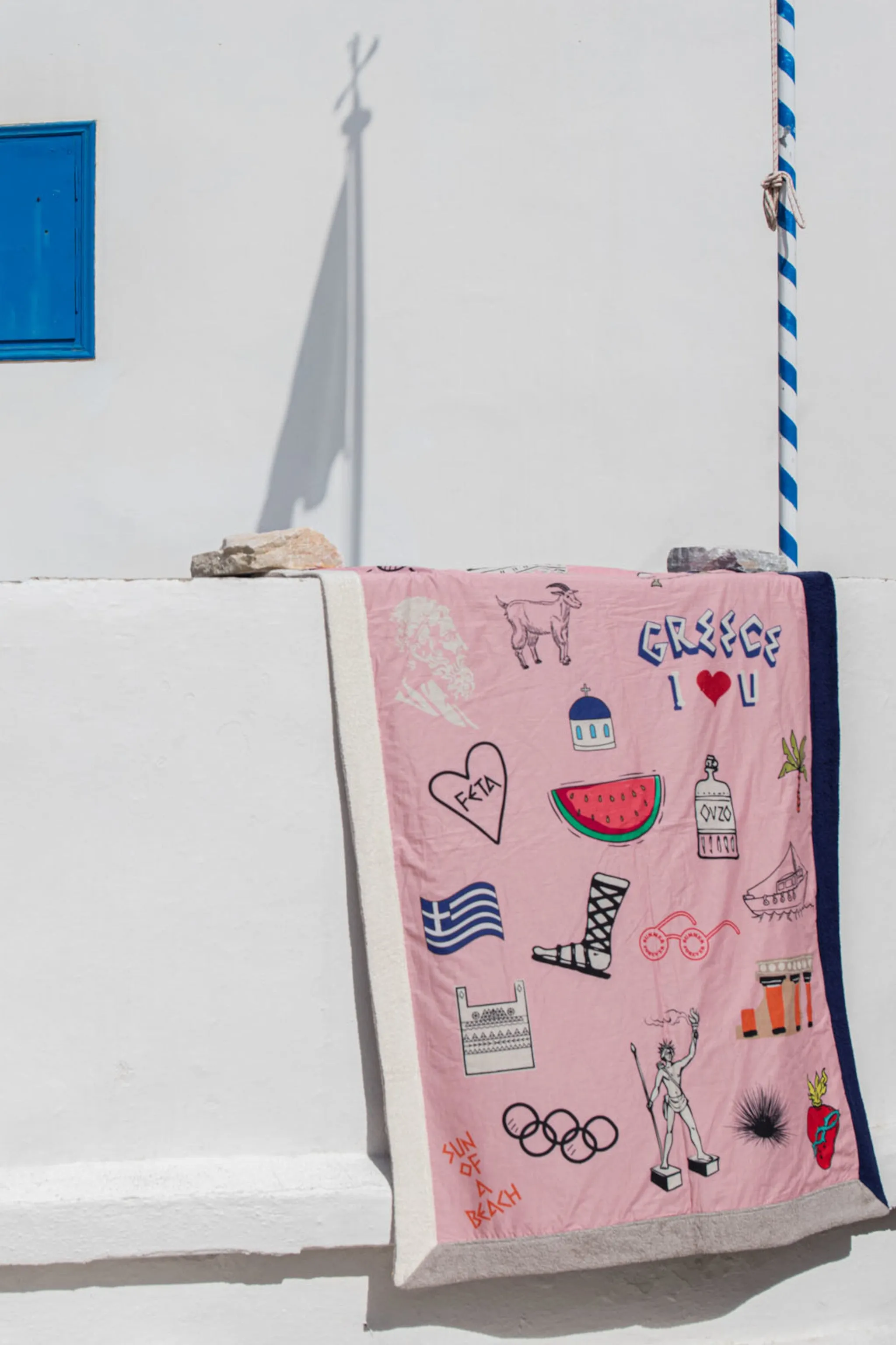 Greek Lover | Signature Beach Towel