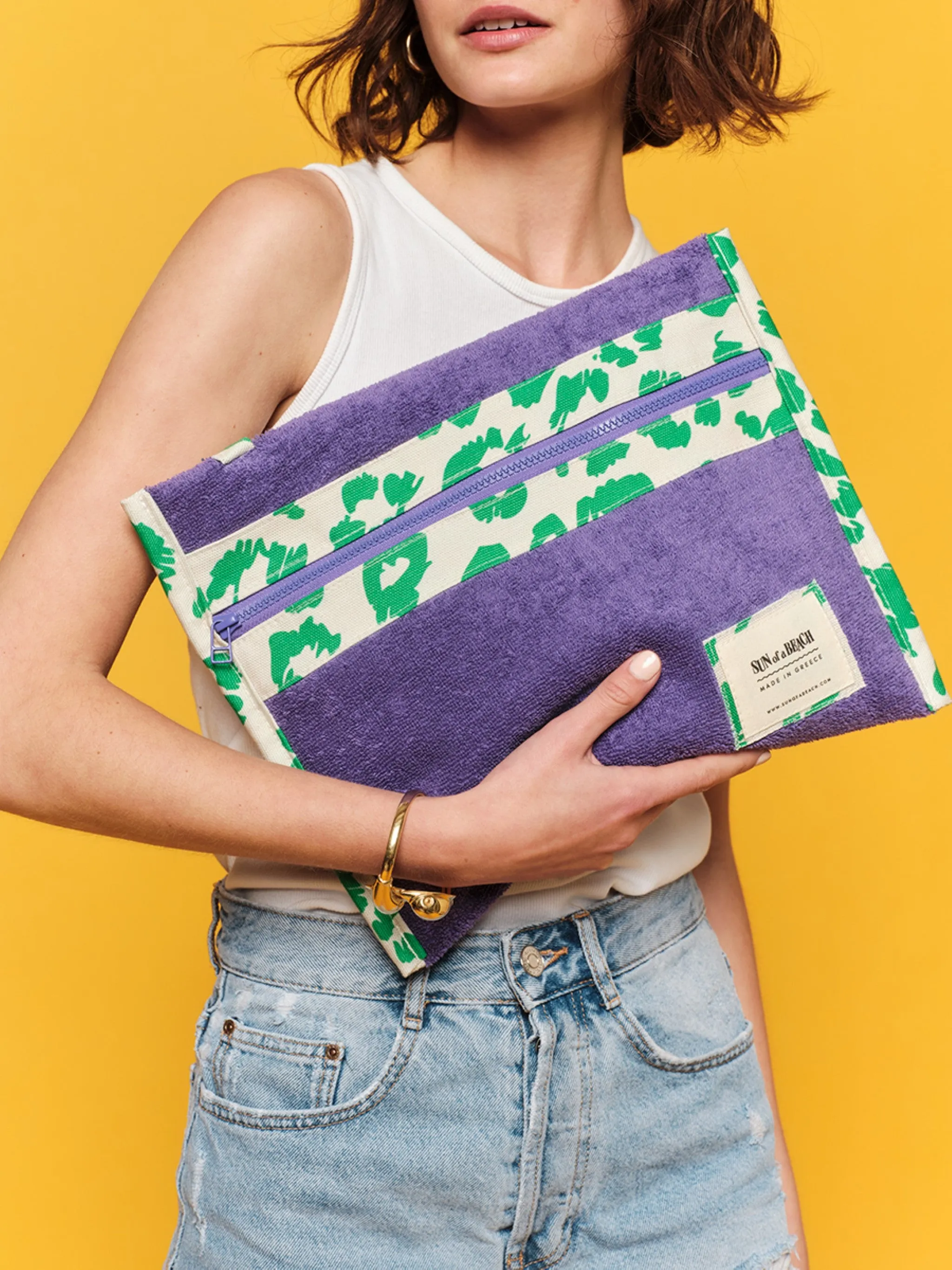 Green Leopard | Waterproof Pouch