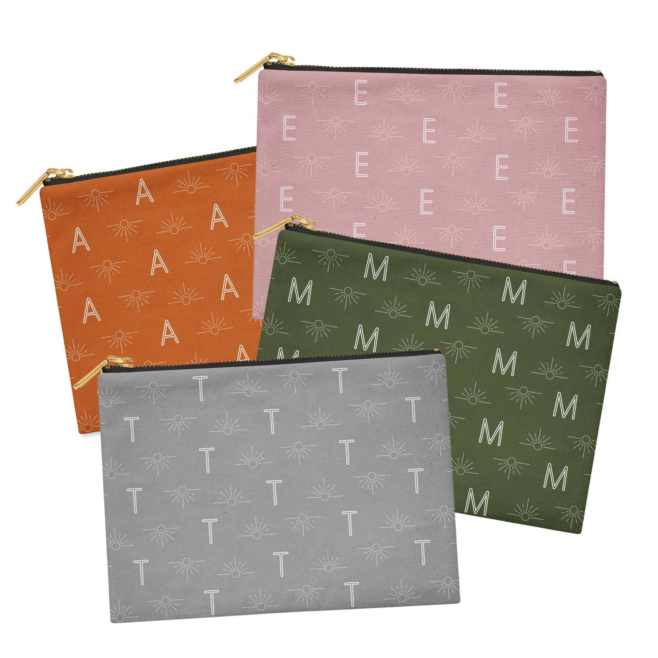 H3xHB Sunrise Sunset Monogram Accessory Bag