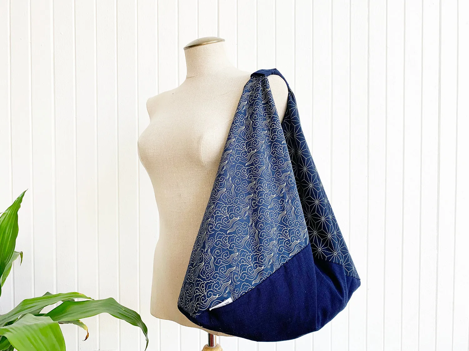 *Handmade* Origami bag | Market bag | Asanoha