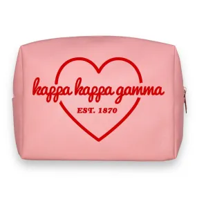 Heart Cosmetic Bag