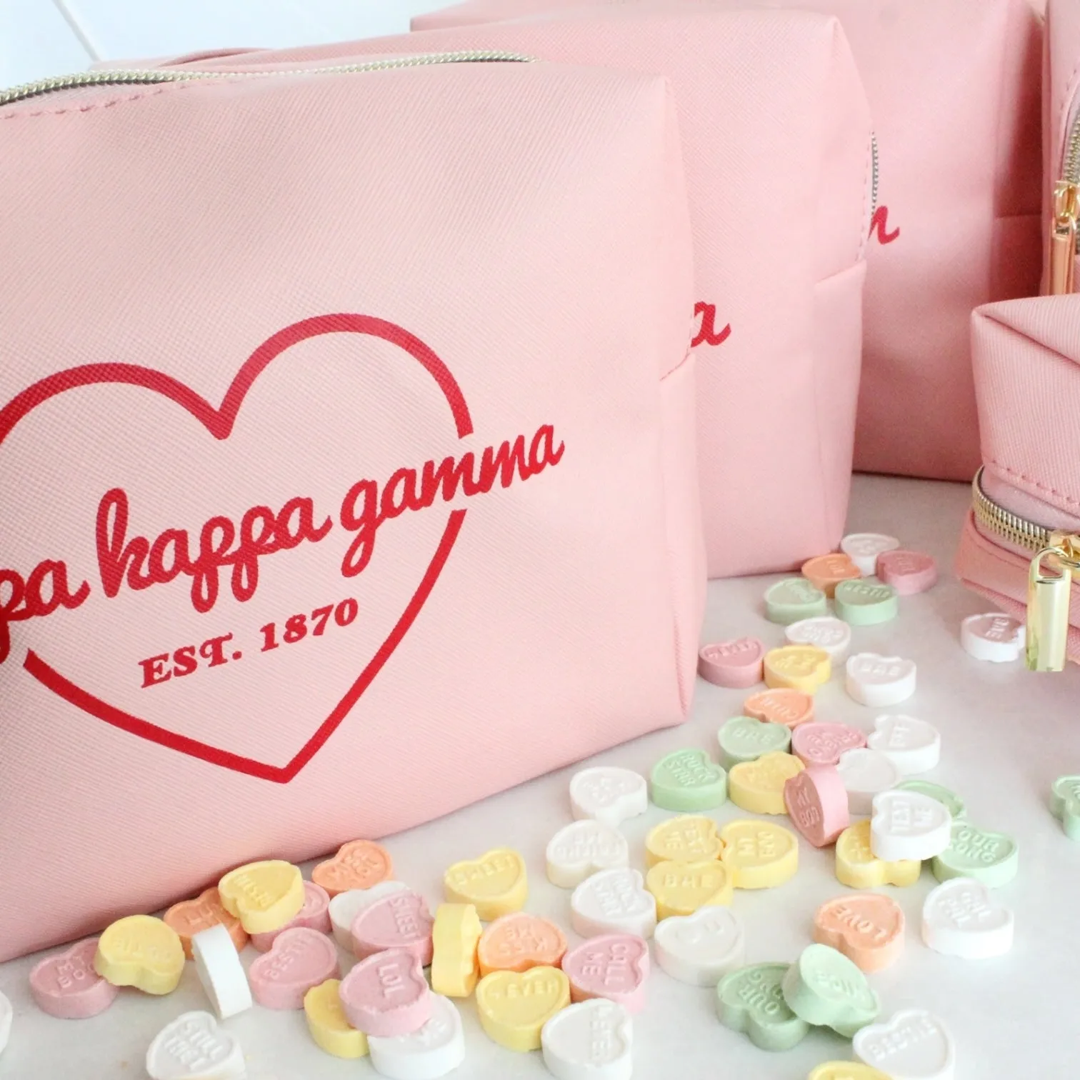 Heart Cosmetic Bag