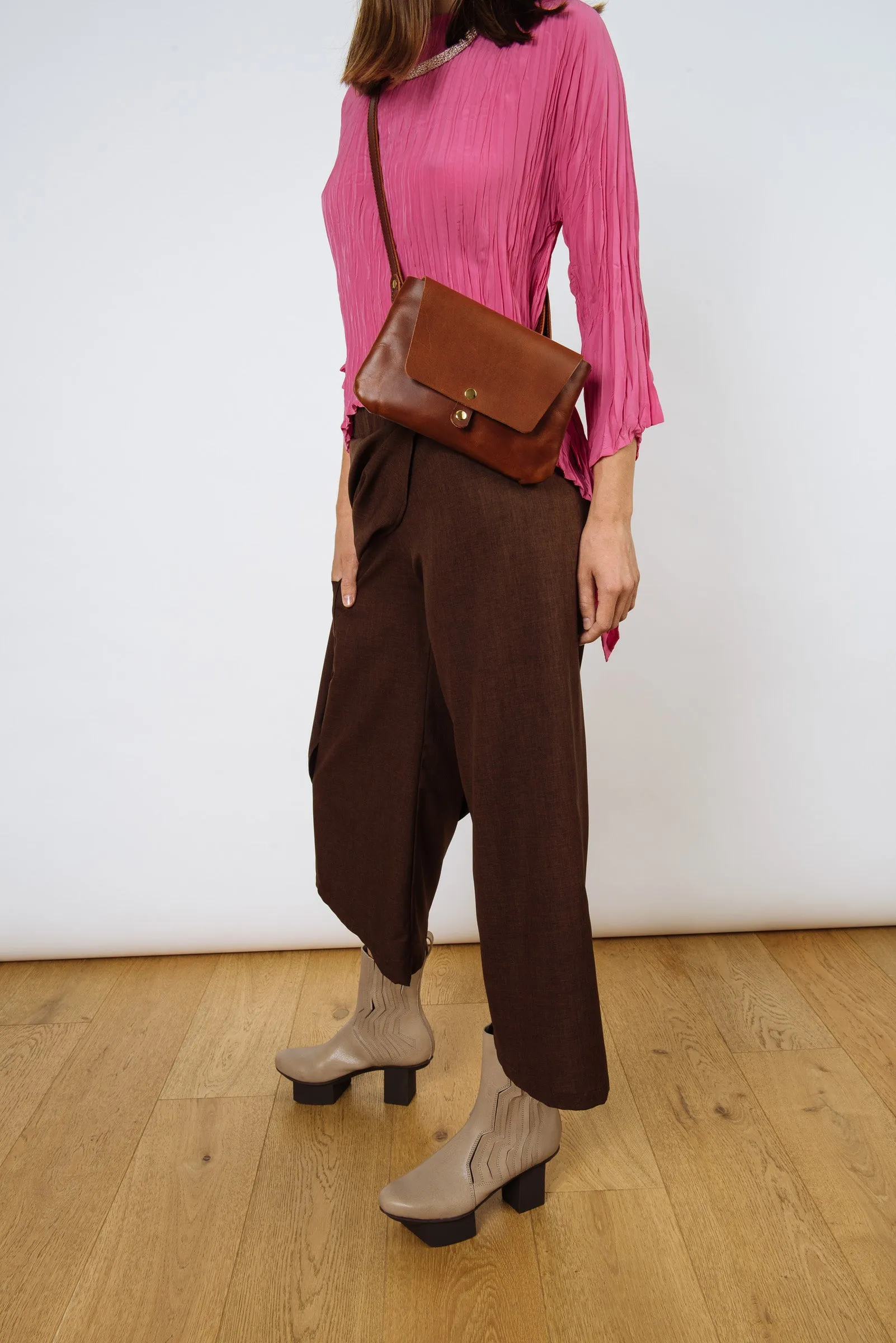 Hip Satchel & Crossbody | Brown