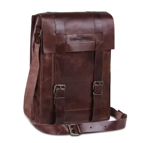 iPad Buffalo Leather Messenger Bag