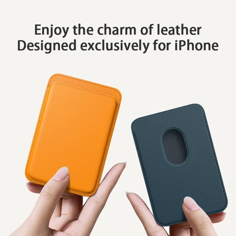 iPhone Series | Leather Wallet with MagSafe