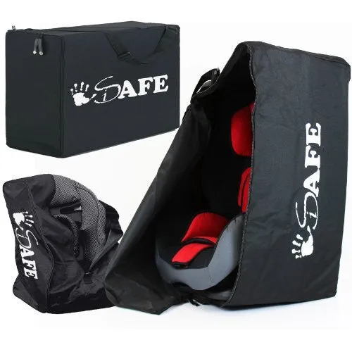 iSafe Carseat Travel / Storage Bag For Nuna Rebl i-Size Car Seat (Berry)