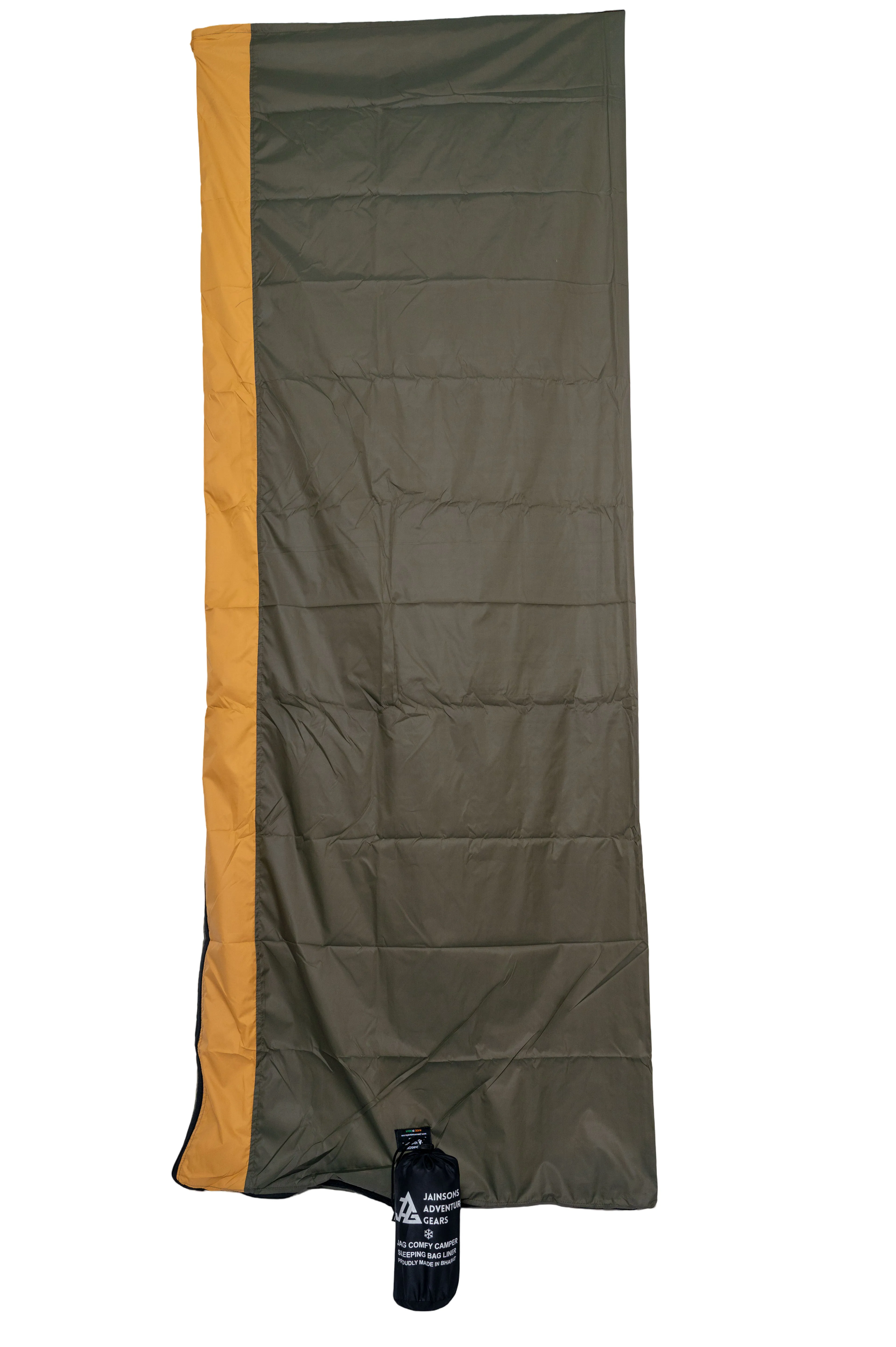 JAG Ultra Light Sleeping Bag Liner | Packable Design | Super Soft Fabric