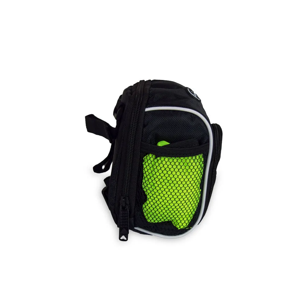 Jupiter Bike Handlebar Bag Featuring a Waterproof Cover