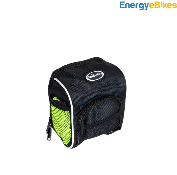 Jupiter Bike Handlebar Bag Featuring a Waterproof Cover