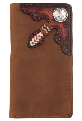 Justin Brown Buckaroo Checkbook Wallet