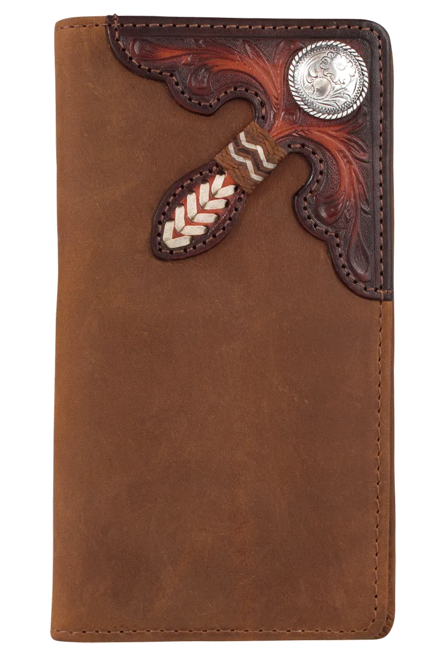 Justin Brown Buckaroo Checkbook Wallet