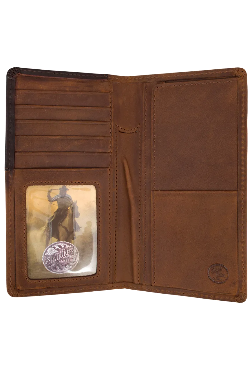 Justin Brown Buckaroo Checkbook Wallet