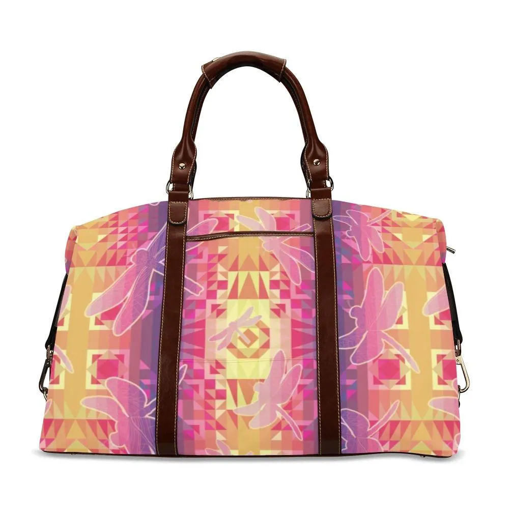 Kaleidoscope Dragonfly Classic Travel Bag