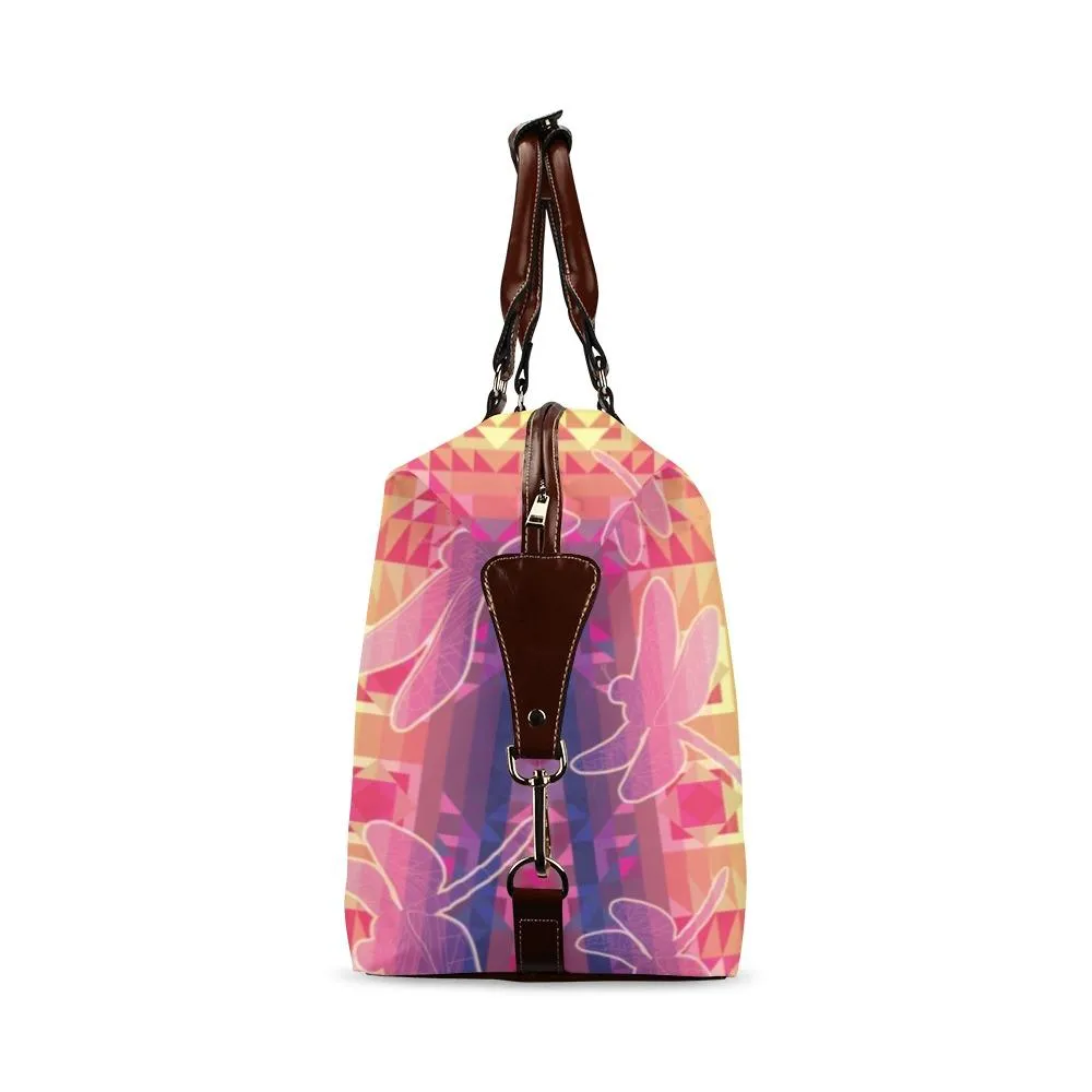 Kaleidoscope Dragonfly Classic Travel Bag